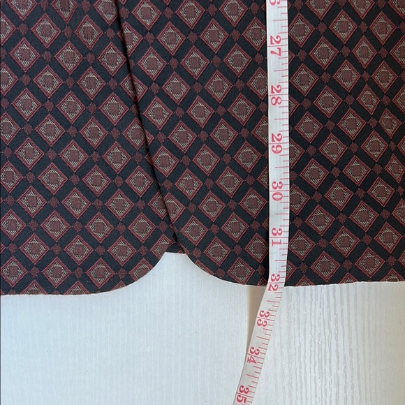 Trina‎ Turk Men's Patterned Blazer - Pink and Black - Picture 7 of 9